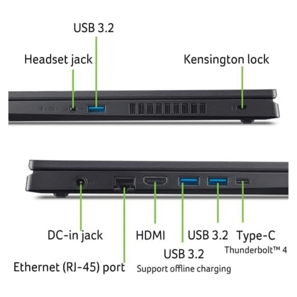 ⁦מחשב נייד גיימינג ACER NITRO V 15 ANV15-51-76V0⁩ – תמונה ⁦4⁩
