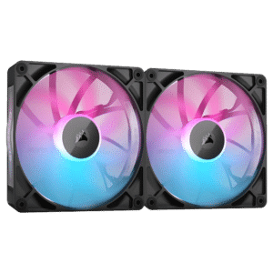 זוג מאווררים CORSAIR iCUE Link RX140 RGB