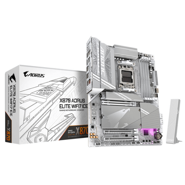 לוח אם Gigabyte X870 Aorus Elite Ice