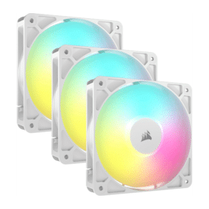 שלישית מאווררים CORSAIR RS120 ARGB White