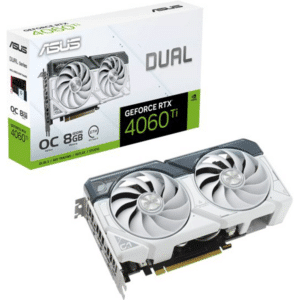 כרטיס מסך ASUS Dual GeForce RTX™ 4060 Ti White OC Edition 8GB