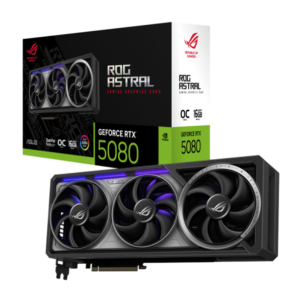 כרטיס מסך ASUS ROG Astral GeForce RTX 5080 OC GDDR7 16GB